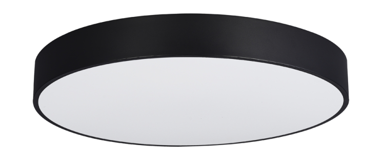 Накладной светодиодный светильник Donolux PLATO, 94,2Вт, черный (C111052/1 D800B)