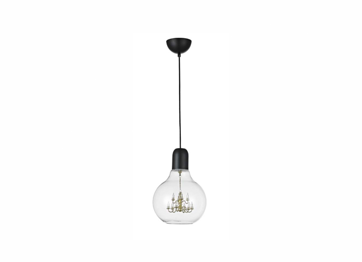 Подвесной светильник Donolux BABBLE, 3Вт, черный (S111008/1black)