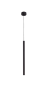 Подвесной светодиодный светильник со встраиваемой базой Donolux UNO, 500мм, 3000K, черный (DL20001R5W1B500S)