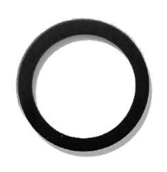 Декоративное алюминиевое кольцо для лампы Donolux, черный